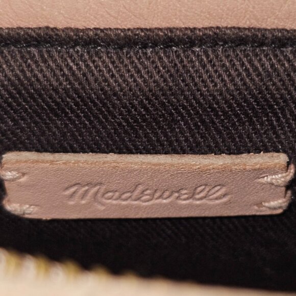 Madewell Small Blush Pink Transport Tote zip top shoulder bag & cross body strap - Picture 10 of 11